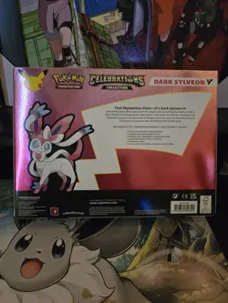 Pokemon TCG 25th Anniversary Celebrations Dark Sylveon V Collection Box - Sealed - Image 2