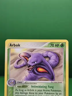 Pokemon EX Sandstorm Arbok 29/100 LP & psyduck 73/100 LP - Image 2