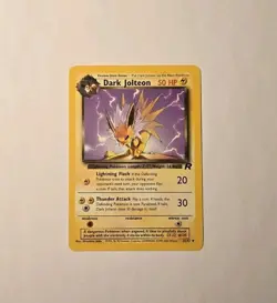 Pokemon TCG Dark Jolteon, Dark Flareon, Dark Vaporeon & Eevee Team Rocket LP - Image 4