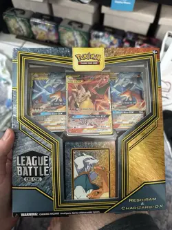 Pokemon Reshiram Charizard GX League Battle Deck Sealed New - Image 1