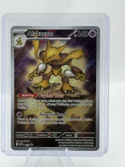 Alakazam 009 Me: Mega Evolution ETB Promo Pokemon TCG - Image 1