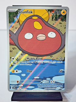 Pokemon - Stunfisk - 118/086 SV: White Flare - Illustration Rare - NM - Image 1
