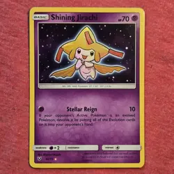 Pokemon Shining Legends: Shining Jirachi 42/73 Holo Foil Rare - LP/NM - Image 1