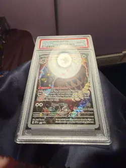 2024 POKEMON STELLAR CROWN POKEMON CENTER ETB PROMO SVP EN #141 NOCTOWL PSA 10 - Image 5