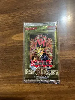 Yu-Gi-Oh! TCG Rise of Destiny 1st Edition Booster Pack 2004 sealed/in sleeve 53334386616 - Image 2