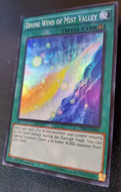 Yu-Gi-Oh! Divine Wind of Mist Valley THSF-EN056 The Secret Forces 1st Edition NM - Image 3