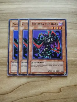 Yu-Gi-Oh! - Zombyra The Dark 3X - Complete Playset - Image 1