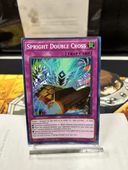 Yu-Gi-Oh! Spright Double Cross 1st Ed. DABL-EN074 Super Rare NM/LP x1 - Image 1