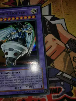 UFOroid Fighter crv-en034 Unltd Ed (LP/MP) Ultra Rare Yu-Gi-Oh! - Image 5