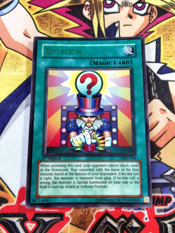 Question pgd-104 *SHALLOW NAME PRINT* 1st Edition (NM+/LP) Ultra Yu-Gi-Oh! - Image 1