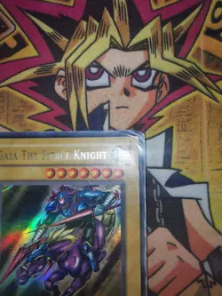 Gaia The Fierce Knight lob-e004 Unltd Ed (HP) Ultra Rare Yu-Gi-Oh! - Image 2