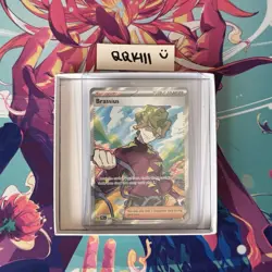 Brassius 135/131 Prismatic Evolutions Full Art Ultra Rare Trainer Pokemon Card - Image 1