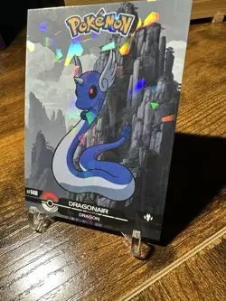 2025 Pokemon Crystal Card Collection Black Dark Edition #148 Dragonair Holo - Image 2