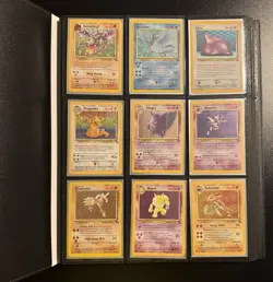 Pokemon Cards 1999 100% Complete Fossil Set 62/62 WOTC Vintage LP-HP - Image 2