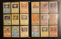 Pokemon Cards 1999 100% Complete Fossil Set 62/62 WOTC Vintage LP-HP - Image 3