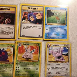 Huge Pokemon Collection Card Lot Vintage 1st Editios, Holo Rares & More - Image 5