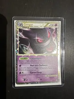 Gengar Prime 94/102 Holo Rare Pokemon Card HGSS Triumphant Near Mint Minus (NM-) - Image 1