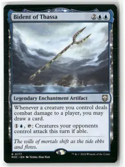 Bident Of Thassa Commander Modern Horizons 3 Magic NM - Image 1