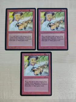 MTG Aladdin Arabian Nights LP+ x3 Magic the Gathering - Image 1