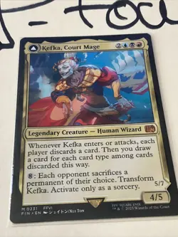 Kefka, Court Mage Final Fantasy Regular, MTG, Pack Fresh! - Image 2