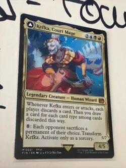 Kefka, Court Mage Final Fantasy Regular, MTG, Pack Fresh! - Image 3