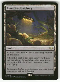EUMIDIAN HATCHERY #20 (RARE) MTG COMMANDER: EDGE OF ETERNITIES - Image 1