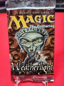 1x Magic the Gathering Weatherlight Booster Pack Sealed New English 742818065269 - Image 1