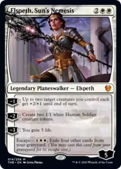 1 x Elspeth, Sun's Nemesis - Theros Beyond Death - NM-Mint - MTG - Image 1