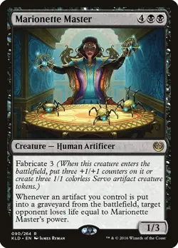 MTG Marionette Master Kaladesh RARE Magic the Gathering NM - Image 1