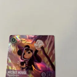 Disney's Lorcana - Mickey Mouse Wayward Sorcerer - Enchanted - 208/204 - Image 3