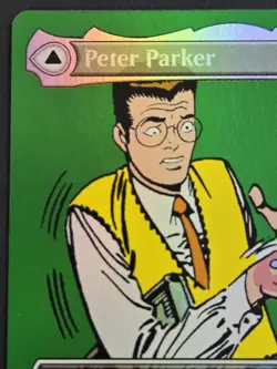 MTG: Marvel's Spider-Man - Peter Parker (0232) Borderless Foil - Image 2