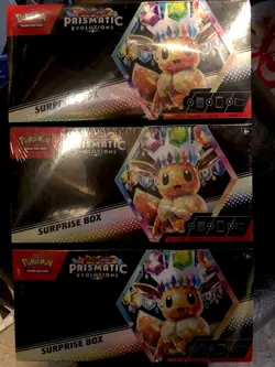 TCG Pokemon Prismatic Surprise Boxes. Lot Of 5 Sealed Brand New - Image 1