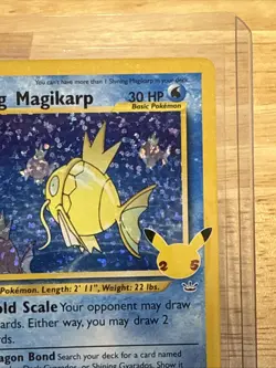 Pokemon Celebrations Shining Magikarp 66/64 Pokemon 2021 - Image 3