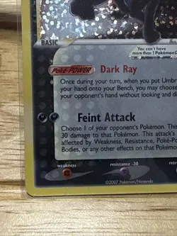 Pokemon Celebrations Umbreon Gold Star 17/17 Classic Collection Holo - Image 5