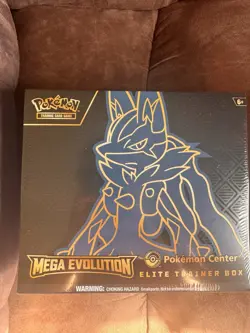 Set of 2 Mega Evolutions Pokemon Center Elite Trainer Box ETB Factory Sealed New - Image 2