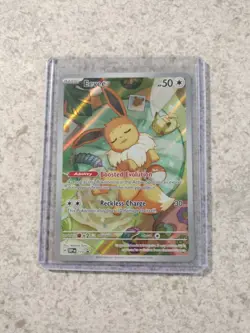POKEMON PRISMATIC EVOLUTIONS ETB EXCLUSIVE EEVEE BLACK STAR PROMO 173 - Image 1