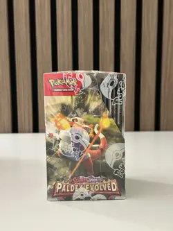 Pokemon TCG: Paldea Evolved Half Booster Box 18 Packs - Factory Sealed - Image 4
