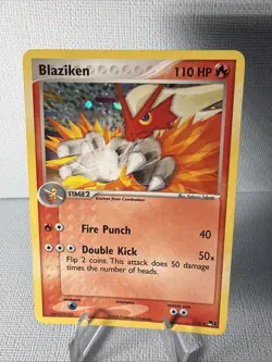Pokemon Blaziken 001/017 POP Series 1 Holo Light Play - Image 1