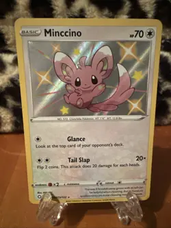 Minccino SV093/SV122 Shining Fates: Shiny Vault pokemon tcg NM - Image 1