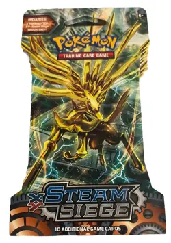 Pokemon XY Steam Siege Sleeved Booster Pack New Factory Sealed. XERNEAS ARTWORK - Image 1