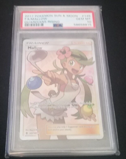 PSA 10 - Mallow 145/145 Full Art Trainer - Pokemon Guardians Rising Sun & Moon - Image 2