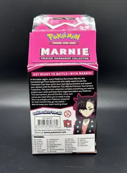 POKEMON TCG Marnie Premium Tournament Collection Box Factory Sealed 820650808760 - Image 2