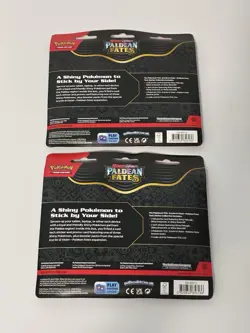 Pokemon TCG Paldean Fates Blister Lot Of 2 With 3 Booster Packs Each Brand New - Image 4