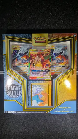 2020 Pokemon Reshiram & Charizard GX League Battle Deck Factory Sealed New - Image 1