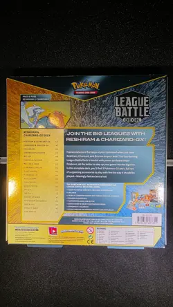 2020 Pokemon Reshiram & Charizard GX League Battle Deck Factory Sealed New - Image 2