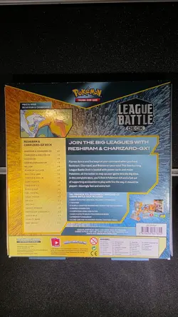 2020 Pokemon Reshiram & Charizard GX League Battle Deck Factory Sealed New - Image 4
