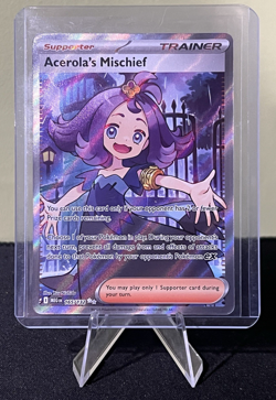 Acerola's Mischief 165/132 - Illustration Rare - Mega Evolution Pokemon READ - Image 3