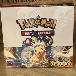 POKEMON SURGING SPARKS Booster Box Scarlet & Violet New Factory Sealed TCG - Image 1