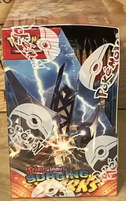 POKEMON SURGING SPARKS Booster Box Scarlet & Violet New Factory Sealed TCG - Image 4