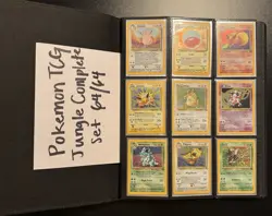Pokemon Jungle Complete Master Set 64/64 WOTC Vintage 1999 Holo Rare LP-HP - Image 1